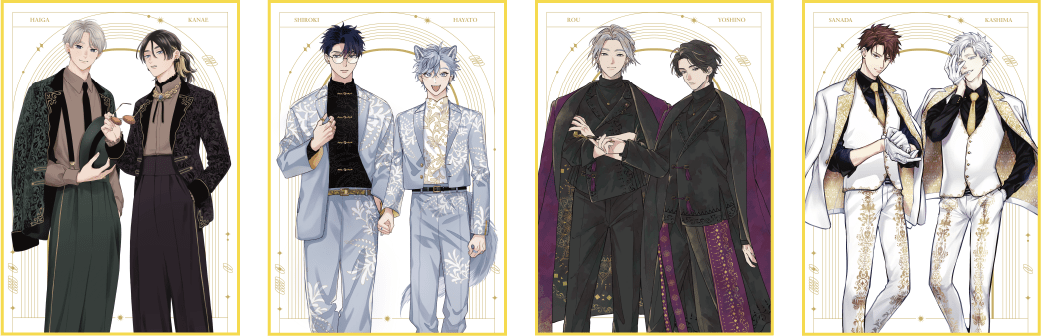 A4サイズクリアファイル　全4種