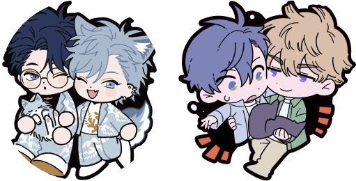 ラバーストラップ　全2種